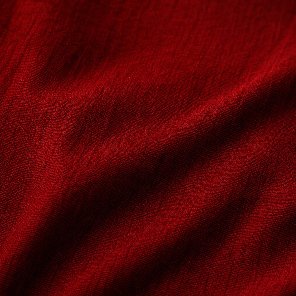 Fine Wool Double Shade — Crimson & Bronze — detail