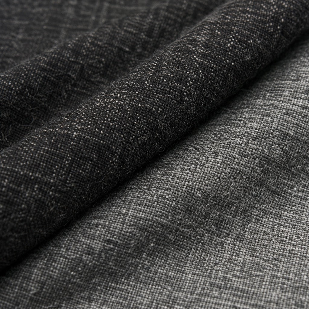 Fine Wool Double Shade — Silver & Black — detail