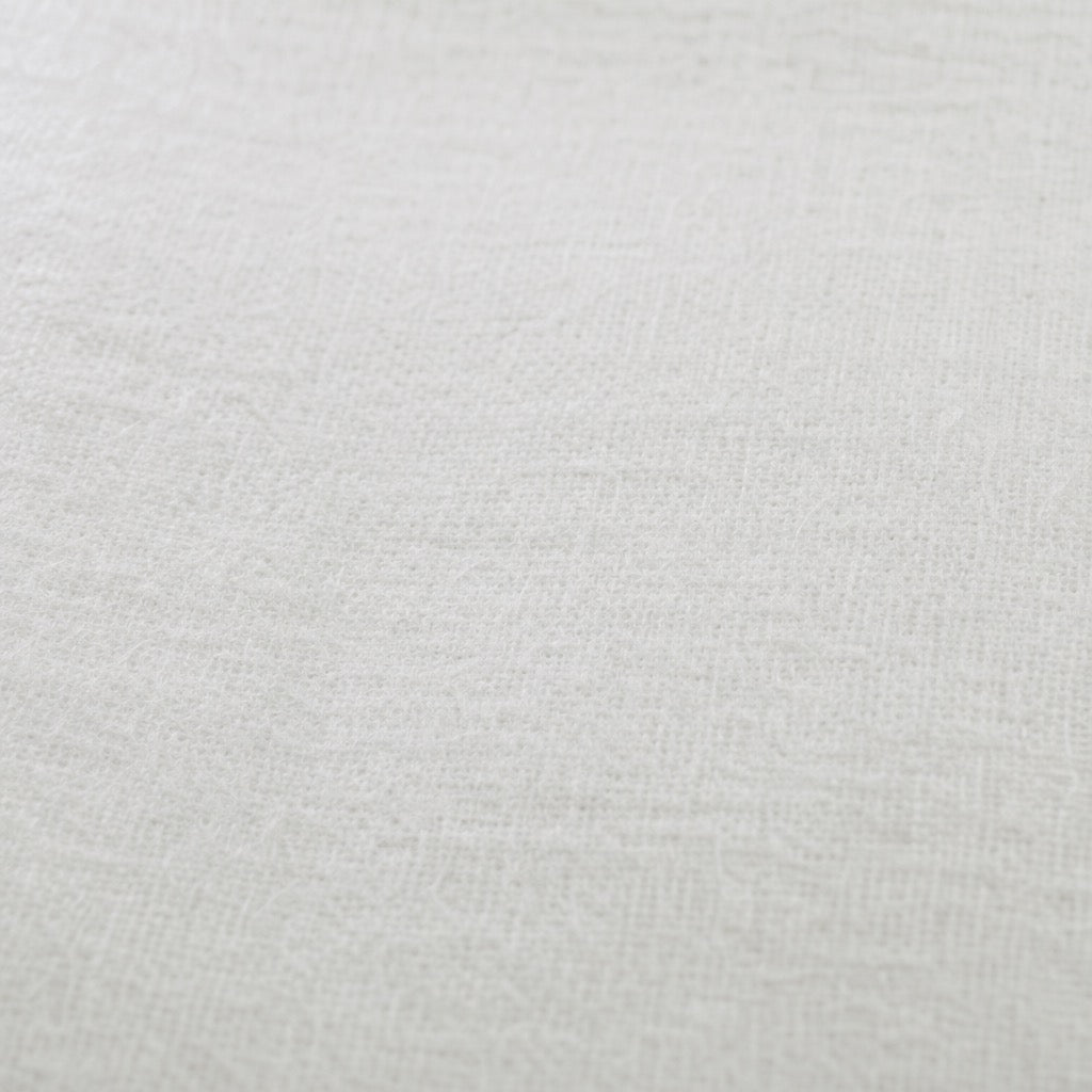 Fine Wool Solid Colour — White — detail